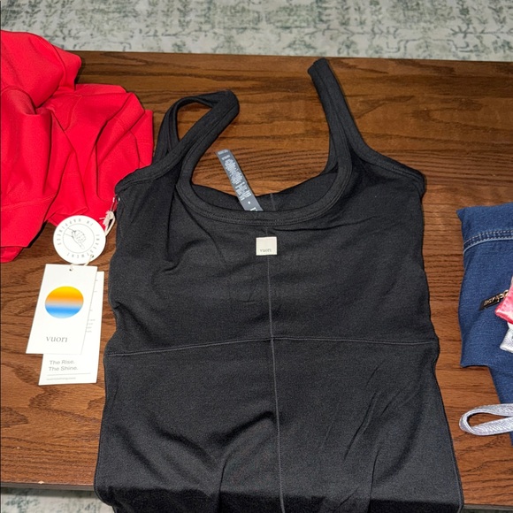 Vuori halo essential Black heather Women's Jumpsuit - Picture 7 of 9